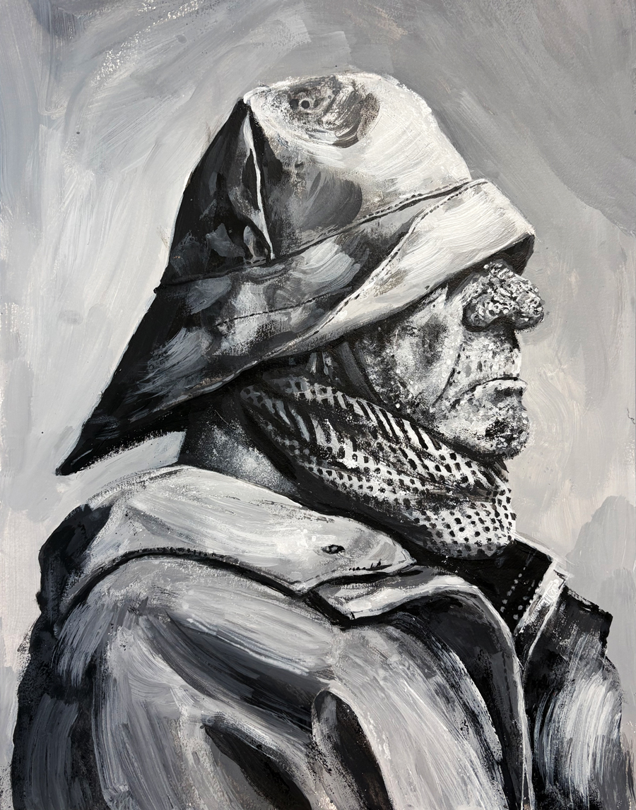 Fisherman, Portrait