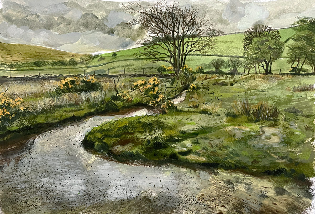 Stream, Stockley Hamlet